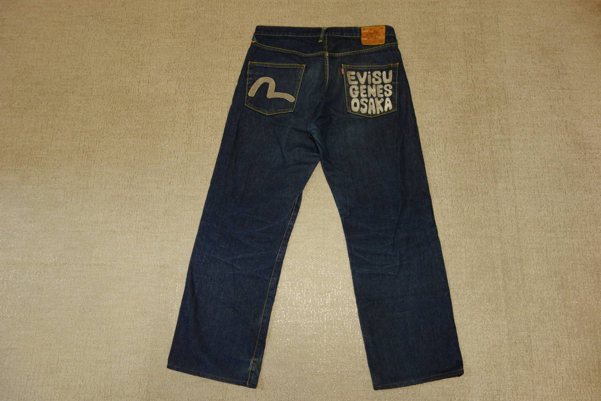 EVISU GENES OSAKA 2005 エヴィス OSAKA エビス ジーンズ デニム 