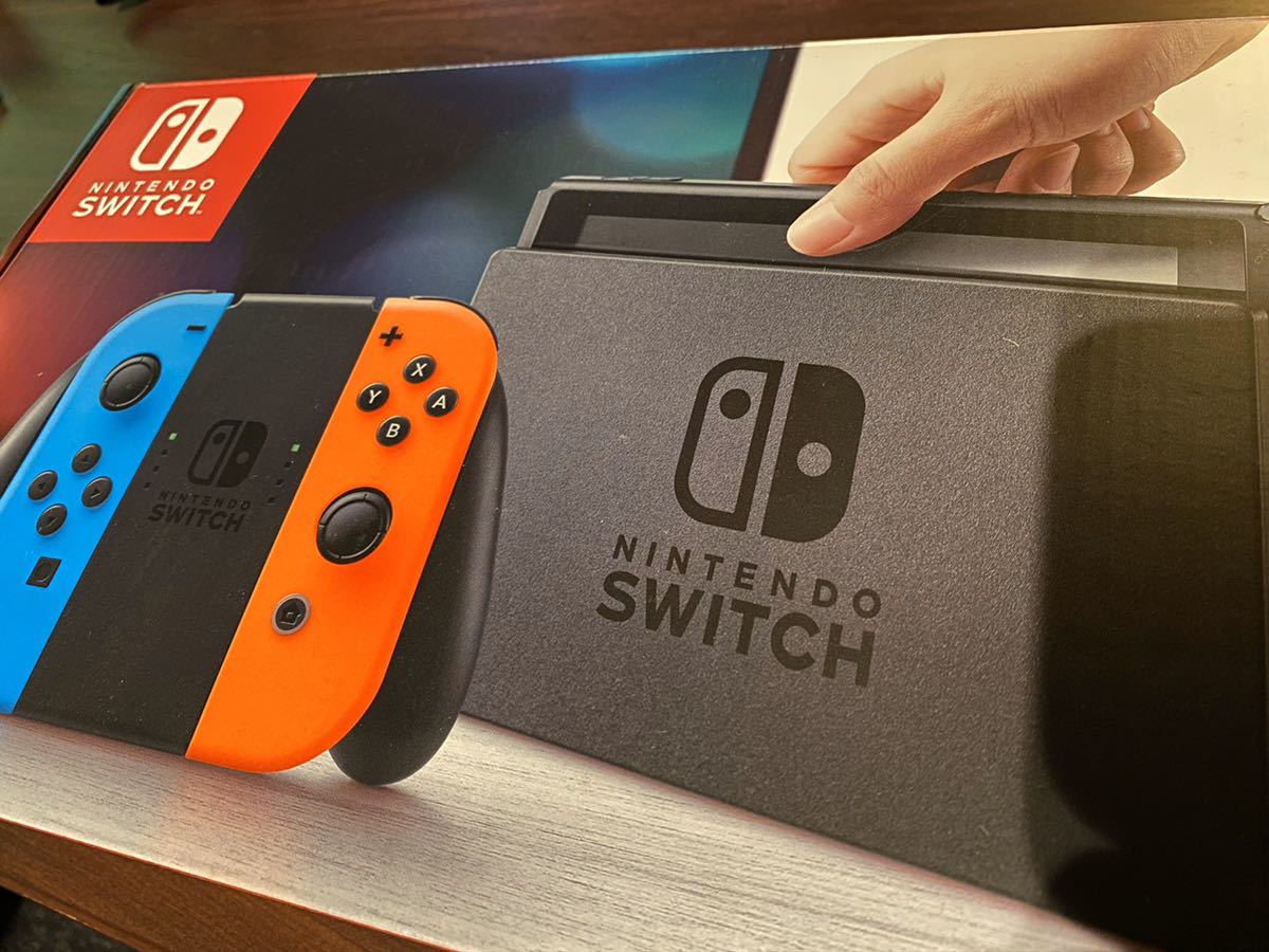 極上イタリア製ファクトリー 【美品】Nintendo Switch本体 HACー001