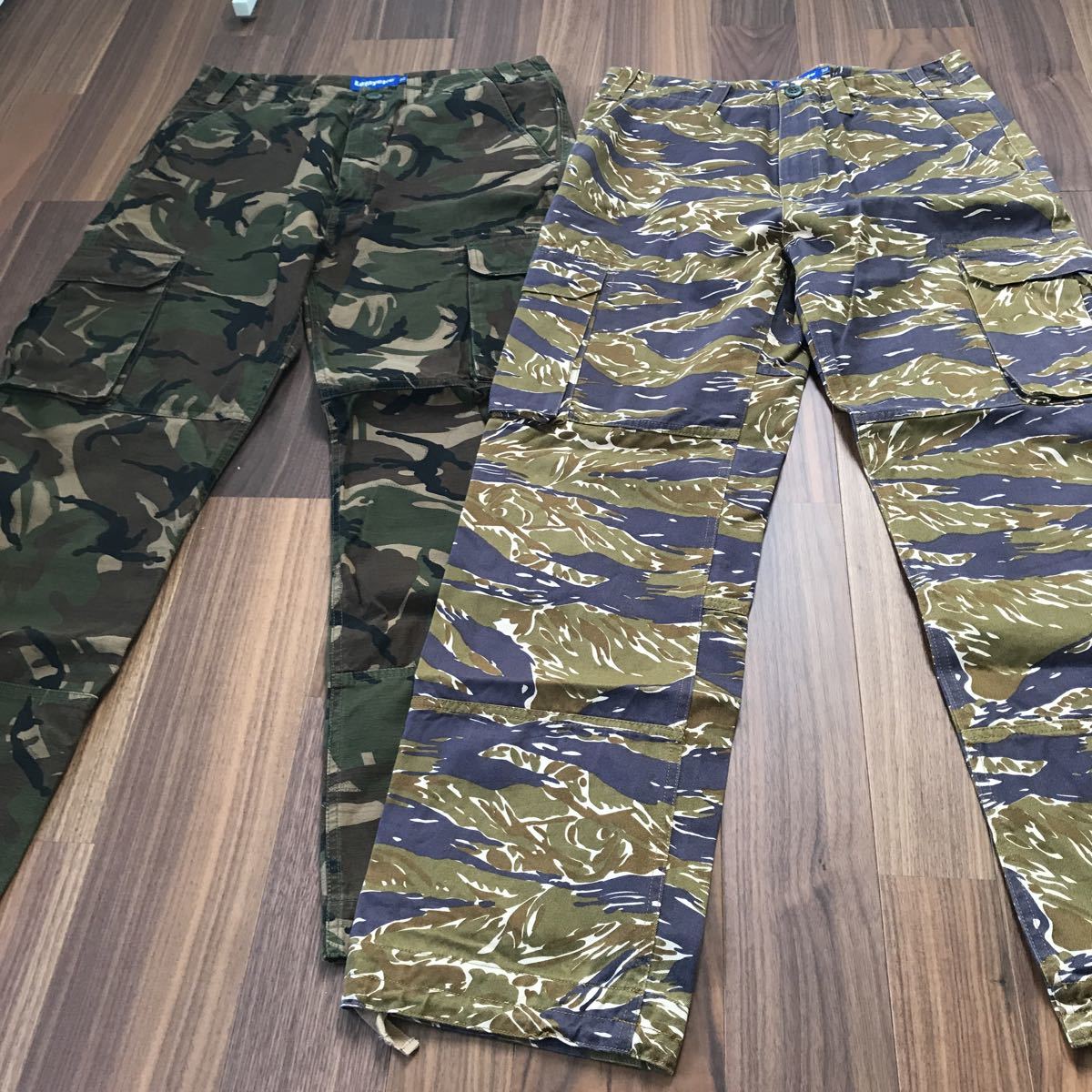 lafayette ラファイエット w32 カーゴパンツ タイガーカモ 迷彩 (L