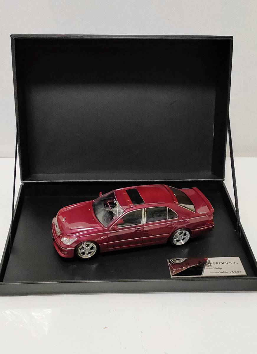 500台限定 JUNCTION PRODUCE UCF30 トヨタ セルシオ 1/24 ダイキャスト 