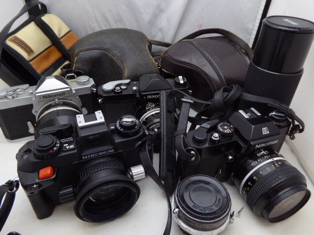 日産純正 678☆ニコン ジャンク扱 NIKONOS IV-A/Nikomat FT 50mm 1.4