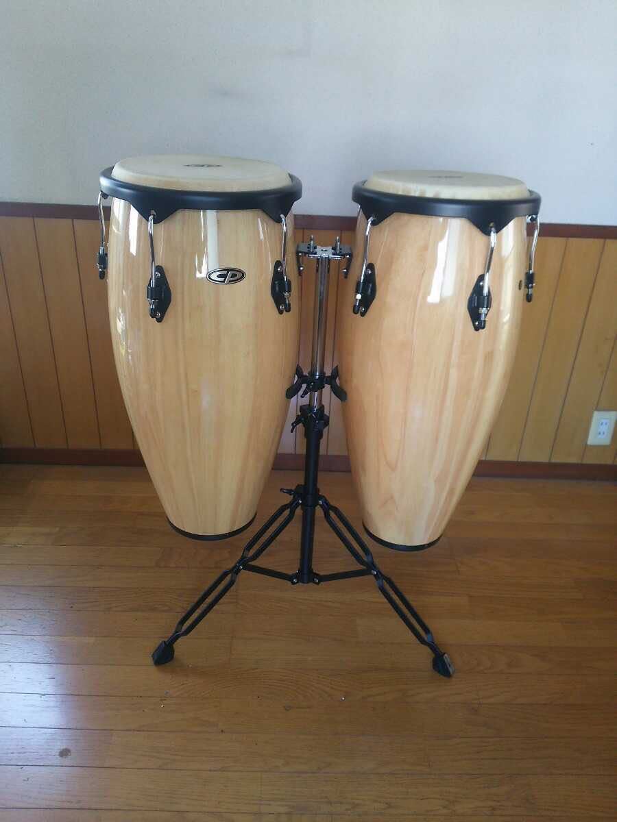 大阪府引き取り、着払い限定、CP Cosmic Percussionコンガセット コンガ CP Cosmic Percussion セット 箱付き Cosmic percussion こんが