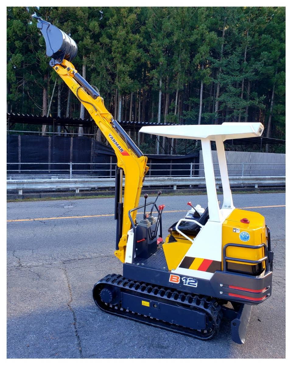 B12-1　1991年式　3445時間　程度良好　ヤンマー　ミニユンボ ヤンマーb12 ユンボ(建設機械、重機)｜売買されたオークション情報