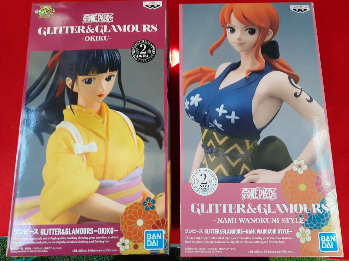 ワンピース Glitter Glamours Nami Wanokuni Style ナミ ワノ国 スタイル お菊 ２種まとめ フィギュア ナミ 売買されたオークション情報 Yahooの商品情報をアーカイブ公開 オークファン Aucfan Com