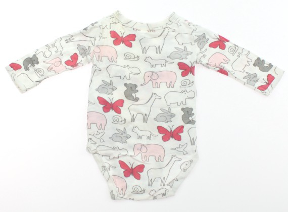 カーターズ Carter S ロンパース 60 男の子 白 グレー ピンク 動物 子供服 ベビー服 キッズ 60 64cm 以下 売買されたオークション情報 Yahooの商品情報をアーカイブ公開 オークファン Aucfan Com