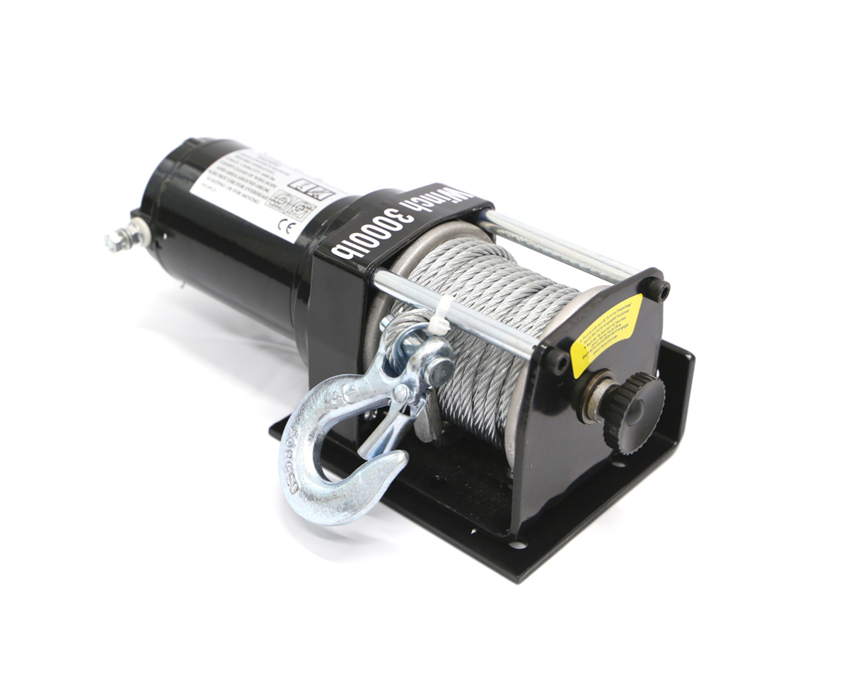 電動ウインチ 1360kg 12V ウインチ 3000lbs 3000LBS DC12V 電動ホイスト | : 牽引 7&frasl;1〜10全品クーポン送料無料 DIY 卸売 ) 雑貨の国のアリス