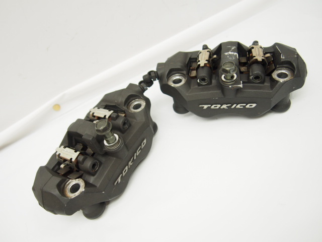 ZX-10R（06-07）純正 トキコ ラジアルキャリパー 108mm 左右 最新作，格安 ZX-10R純正ブレーキキャリパー_トキコ製108mmピッチ