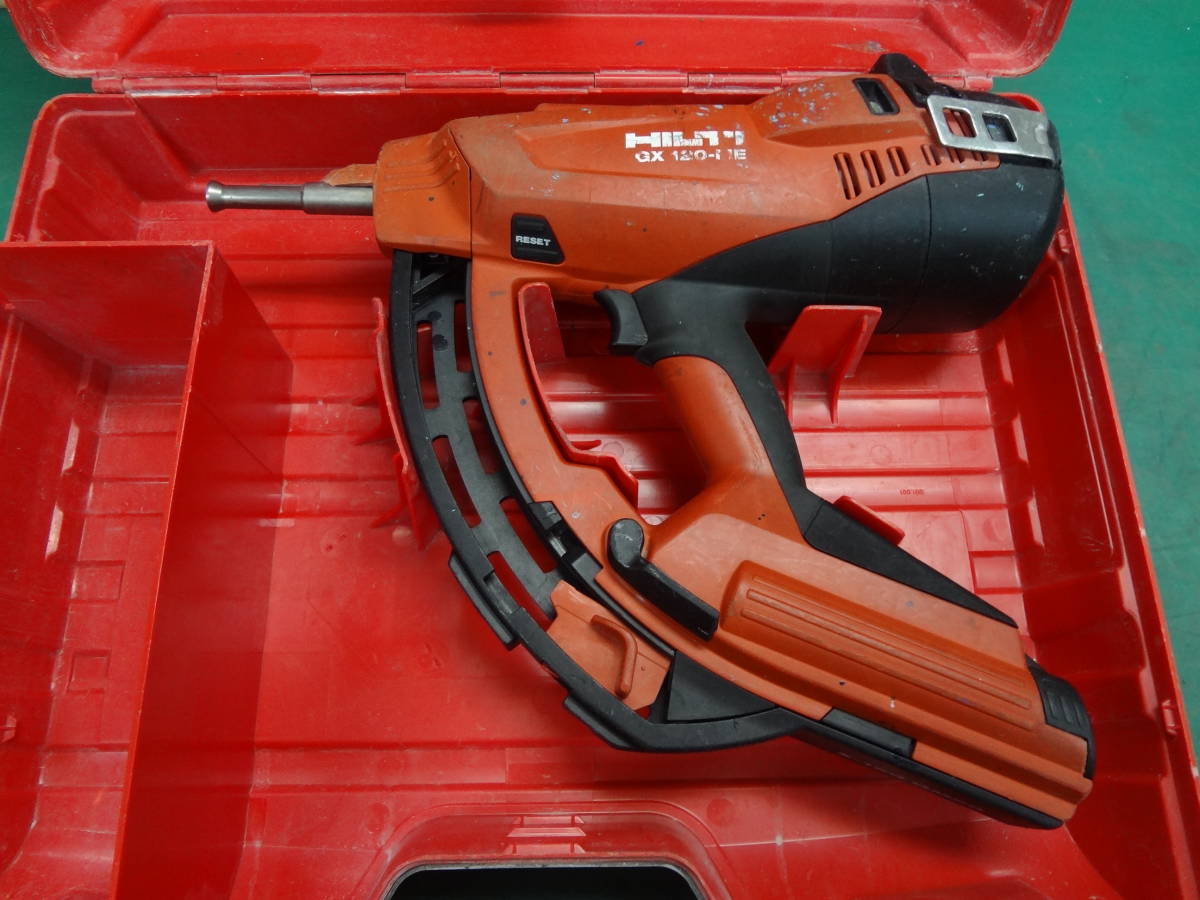 ■HILTI　ガス鋲打ち機　GX120-ME　ヒルティ ガス式鋲打機 　ガスネイラ【9-210】