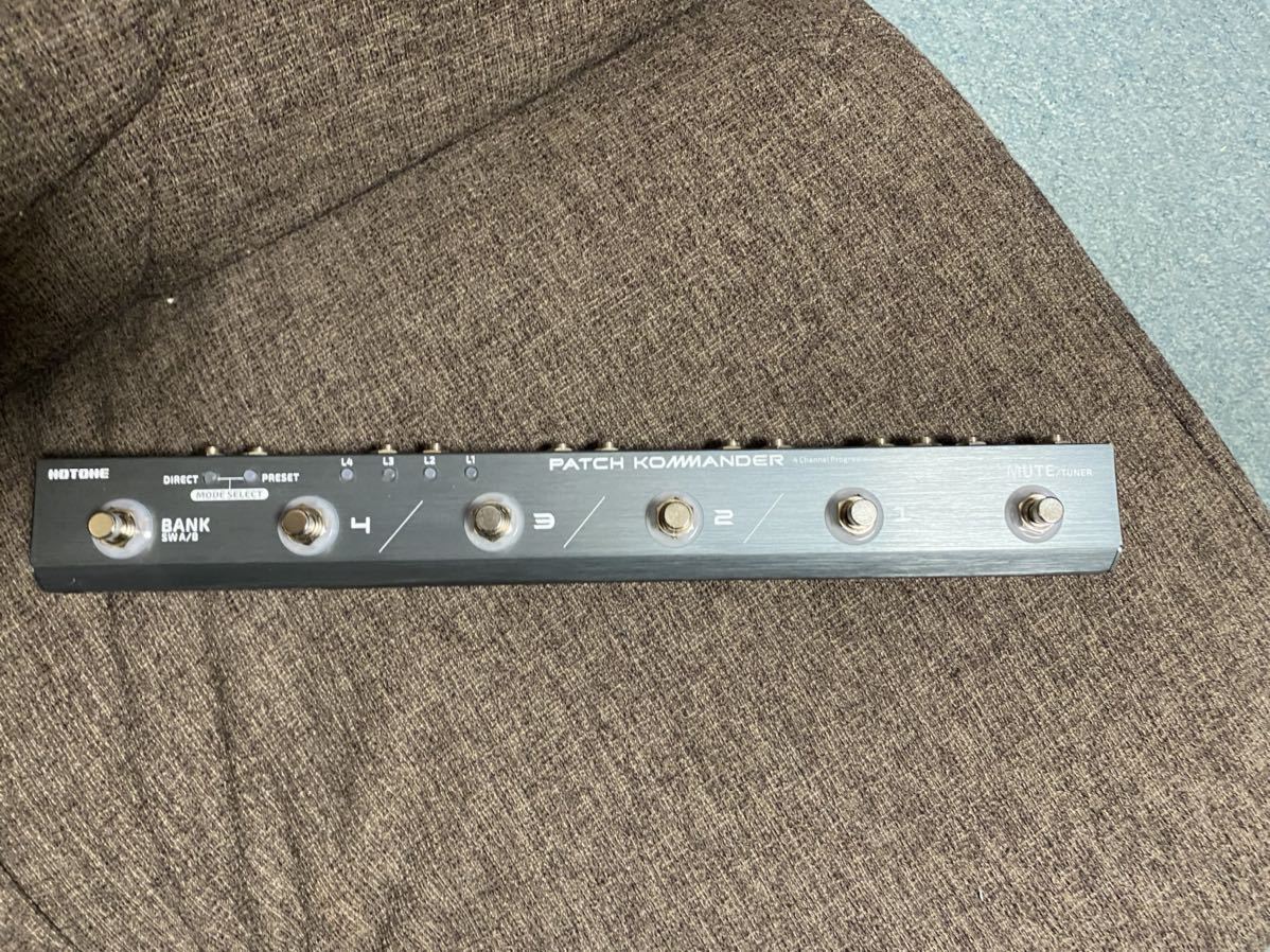 PATCH KOMMANDER(HOTONE) プログラマブルスイッチャー エフェクター
