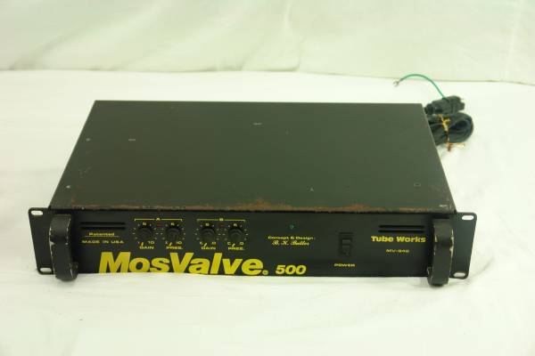 TubeWorks MosValve500 MV942 煩わしい ( 2Uラック付属 ） 