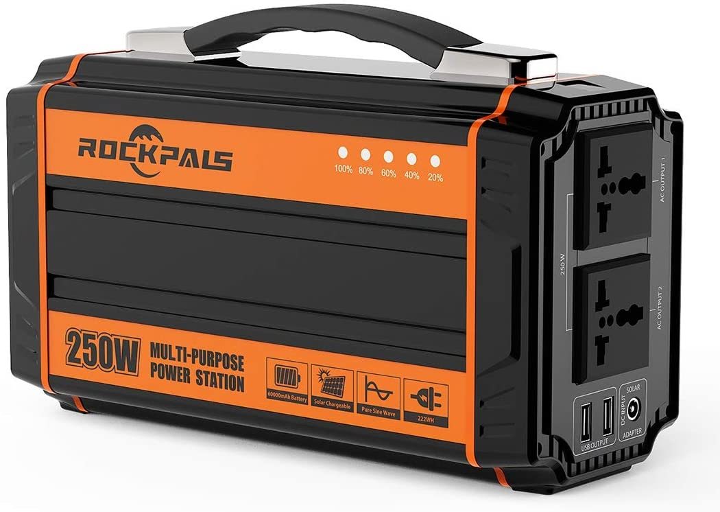 ポータブル電源 大容量 64800mAh/240Wh 小型 発電機 軽量2.5Kg