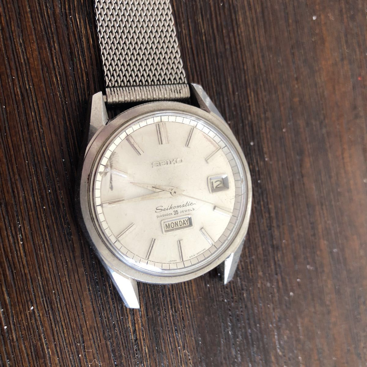 SEIKO セイコーマチック35石 自動巻 1000円スタート 35石 セイコー