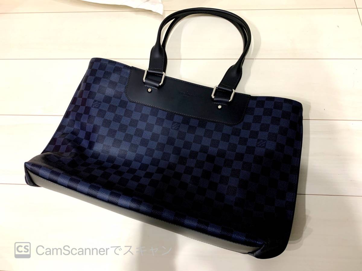 驚きの破格値，新作 期間限定価格 LOUIS VUITTON ルイヴィトン ダミエ コバルト カバ ヴォワヤージュ トートバッグ(その他)｜売買されたオークション情報、yahooの商品情報をアーカイブ公開 - オークファン かばん、バッグ