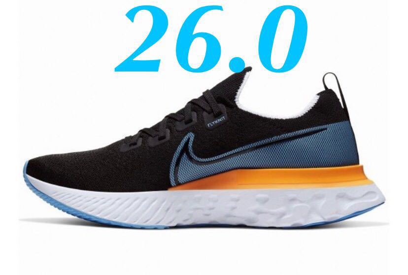 限定セール，豊富な NIKE ナイキ リアクト インフィニティラン フライニット 26cm ランニングシューズ(26.0cm)｜売買されたオークション情報、yahooの商品情報をアーカイブ公開 - オークファン 26.0cm