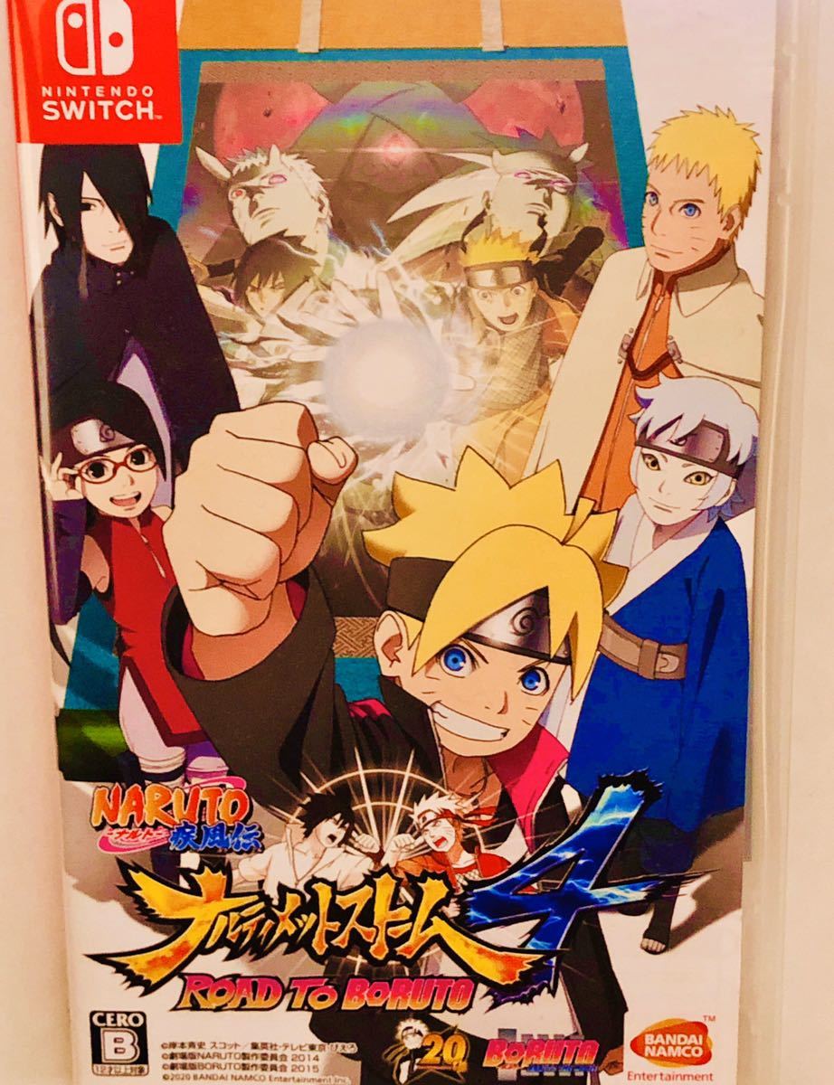 美品・封入特典付】Switch版 NARUTO-ナルト-疾風伝 ナルティメット