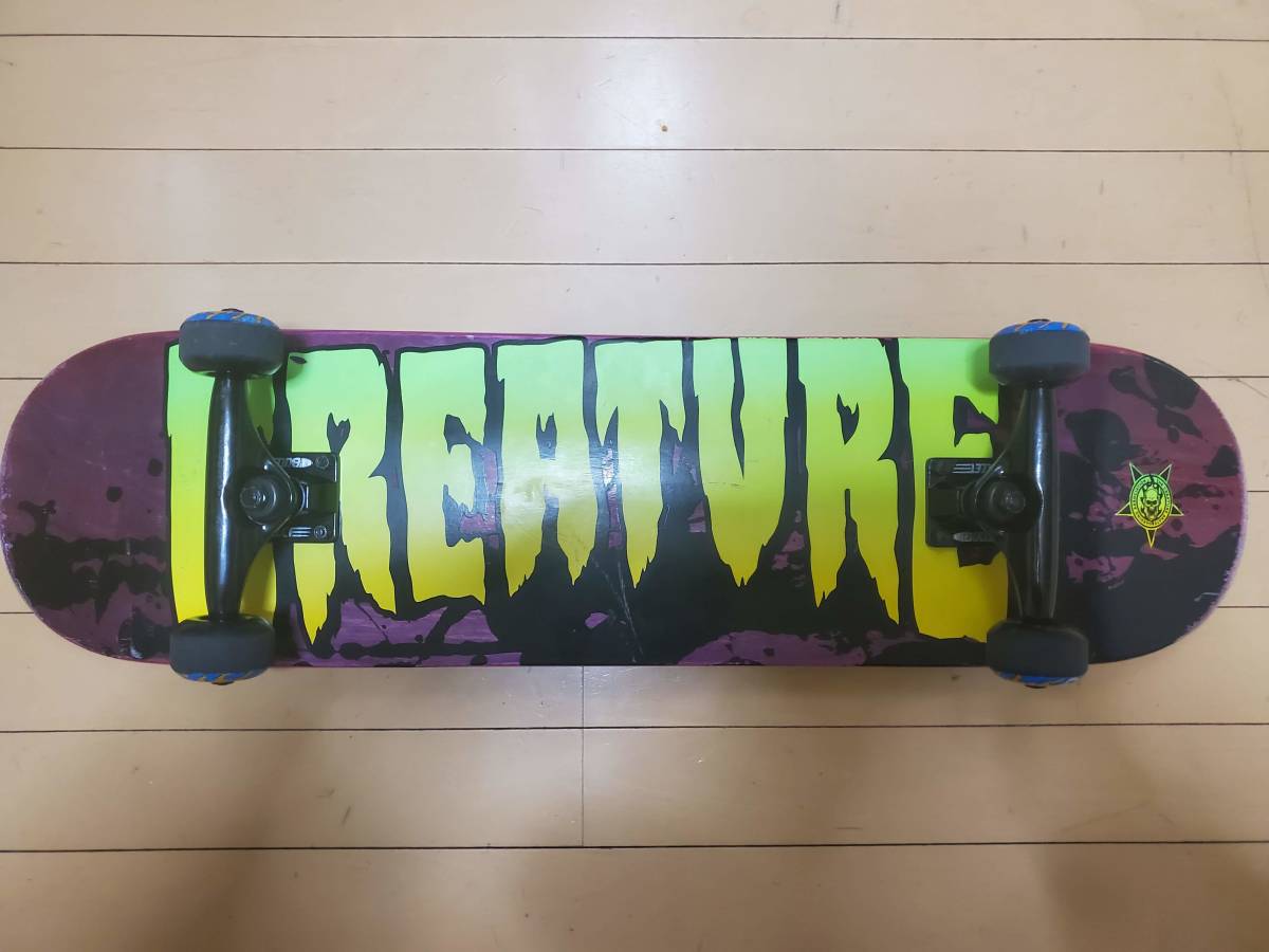 全国無料，限定セール クリーチャー CREATURE STAINED COMPLETE SK8 8.0 x 31.6inch コンプリートデッキ スケートボード(完成品、コンプリートセット)｜売買されたオークション情報、yahooの商品情報をアーカイブ公開 - オーク 完成品、コンプリートセット