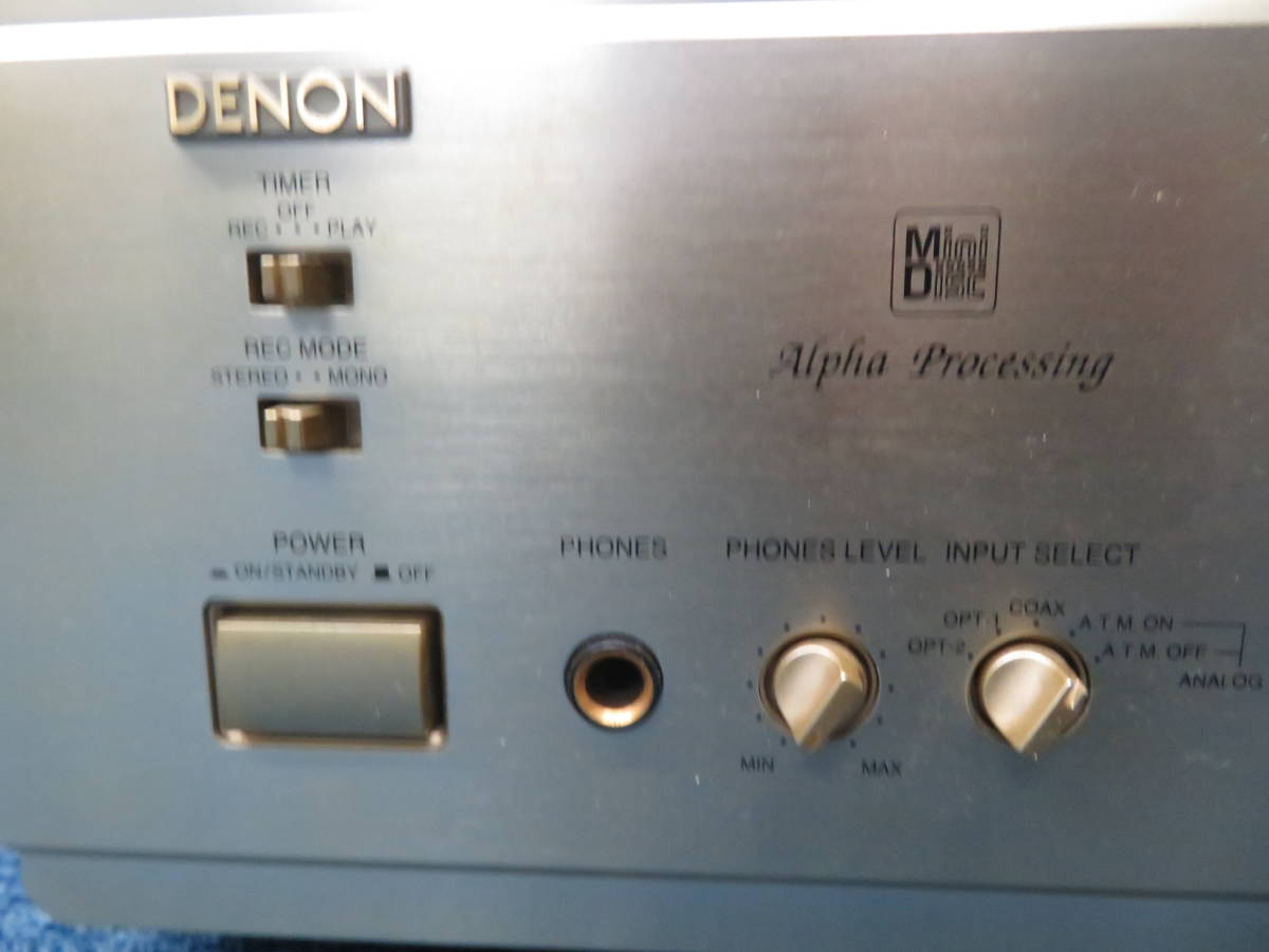 DENON デノン MDレコーダー - MDデッキ DMD-1000 : Recorder DMD-1550