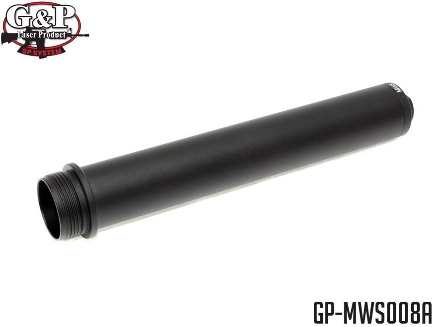 数量限定，限定SALE G&P TM GBB M4 MWS バッファチューブ FOR MAGPUL UBR ショート BK マルイ GBB M4対応 マグプル PTS UBR STOCK用 ブローバック抵抗低減(ガスガン)｜売買されたオークション情報、yahooの商品情報をアーカイ ガスガン