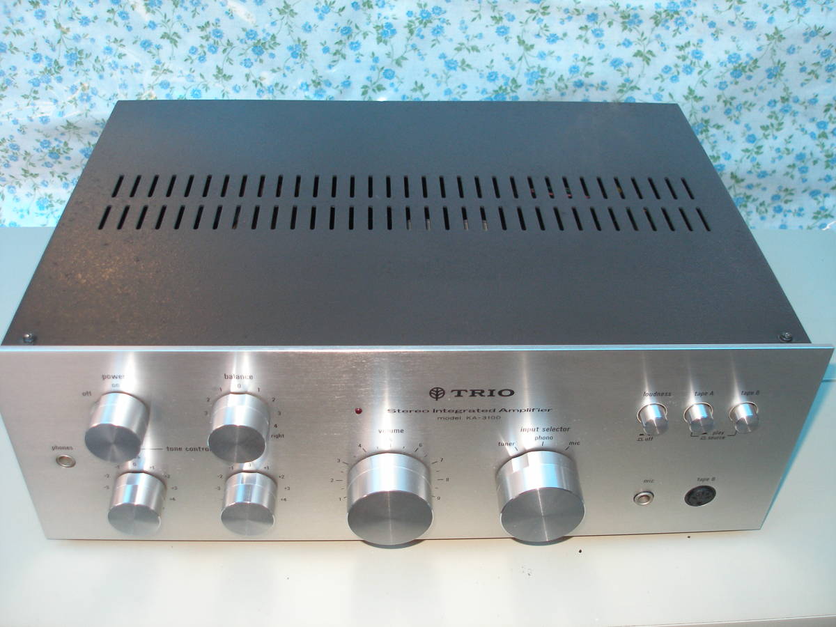 価格でベストの TRIO トリオ プリメインアンプ KA-3100 動作OK 中古品