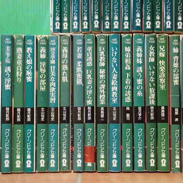 ∞官能小説 グリーンドア文庫 まとめて102冊 睦月影郎 北山悦史 皆月 