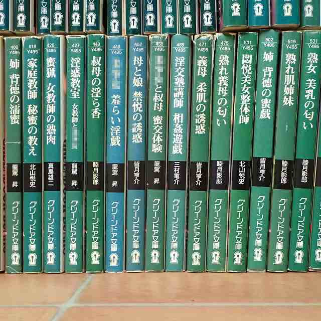 ∞官能小説 グリーンドア文庫 まとめて102冊 睦月影郎 北山悦史 皆月