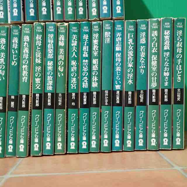 ∞官能小説 グリーンドア文庫 まとめて102冊 睦月影郎 北山悦史 皆月
