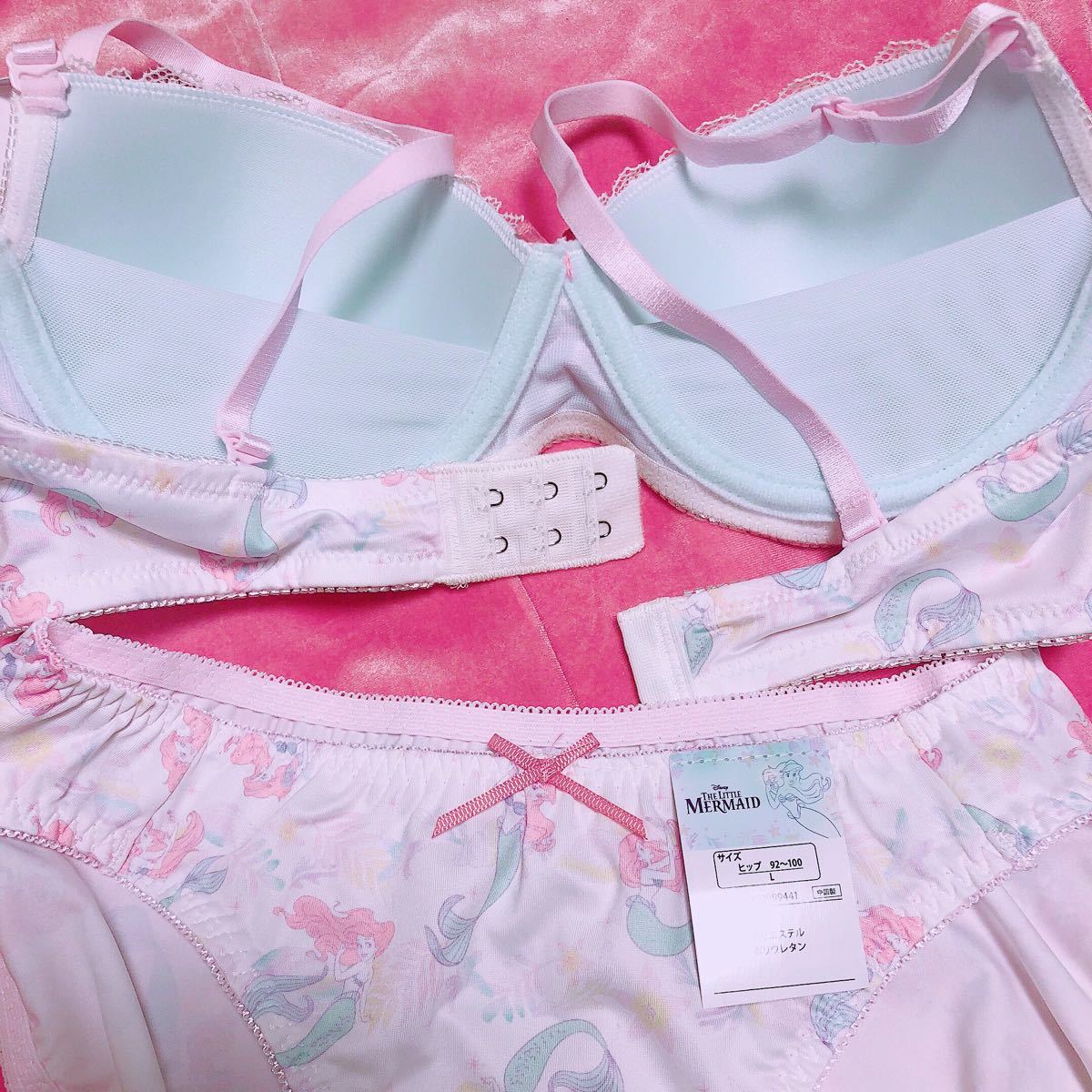 レア コラボ品 ディズニー アリエル ブラジャー ショーツ セット ディズニー 売買されたオークション情報 Yahooの商品情報をアーカイブ公開 オークファン Aucfan Com