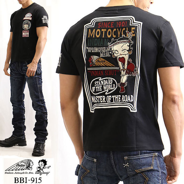 Betty Boop Motorcycle Indian × boop Vintage INDIAN BETTY BOOP the