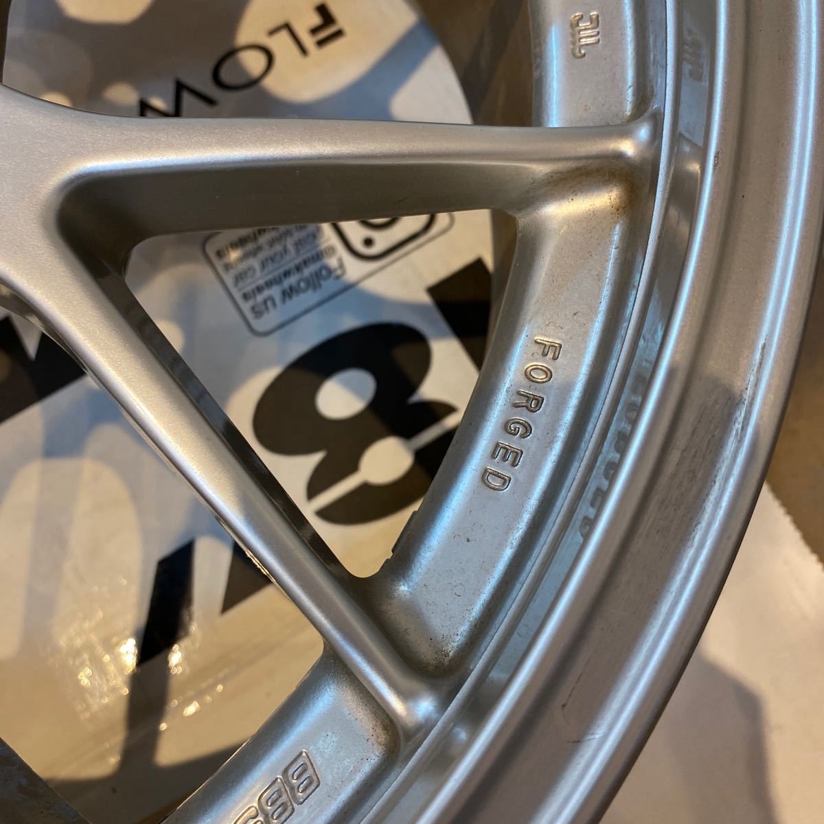 sホイール 鍛造 Foreged刻印 8j 18 5穴 オフセット40 Rg703 Pcd114 3 ２本セット 5穴 売買されたオークション情報 Yahooの商品情報をアーカイブ公開 オークファン Aucfan Com