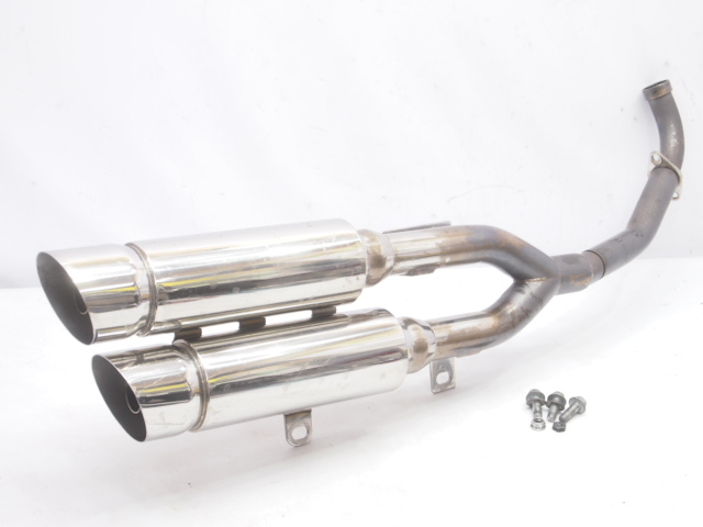 マジェスティ250 sg03j ステンレス デュアルエキゾーストマフラー マフラー マジェスティc デュアルマフラーの通販 マジェスティ250