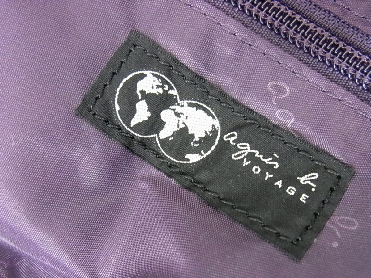1円 ☆アニエスベー ショルダーバッグ ボストンバッグ agnes b 