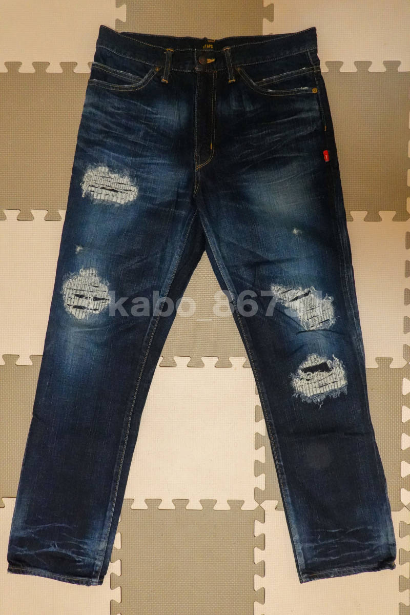 中古品】WTAPS BLUES. SKINNY. TRASH INDIGO M（152GWDT-PTM03 DENIM 