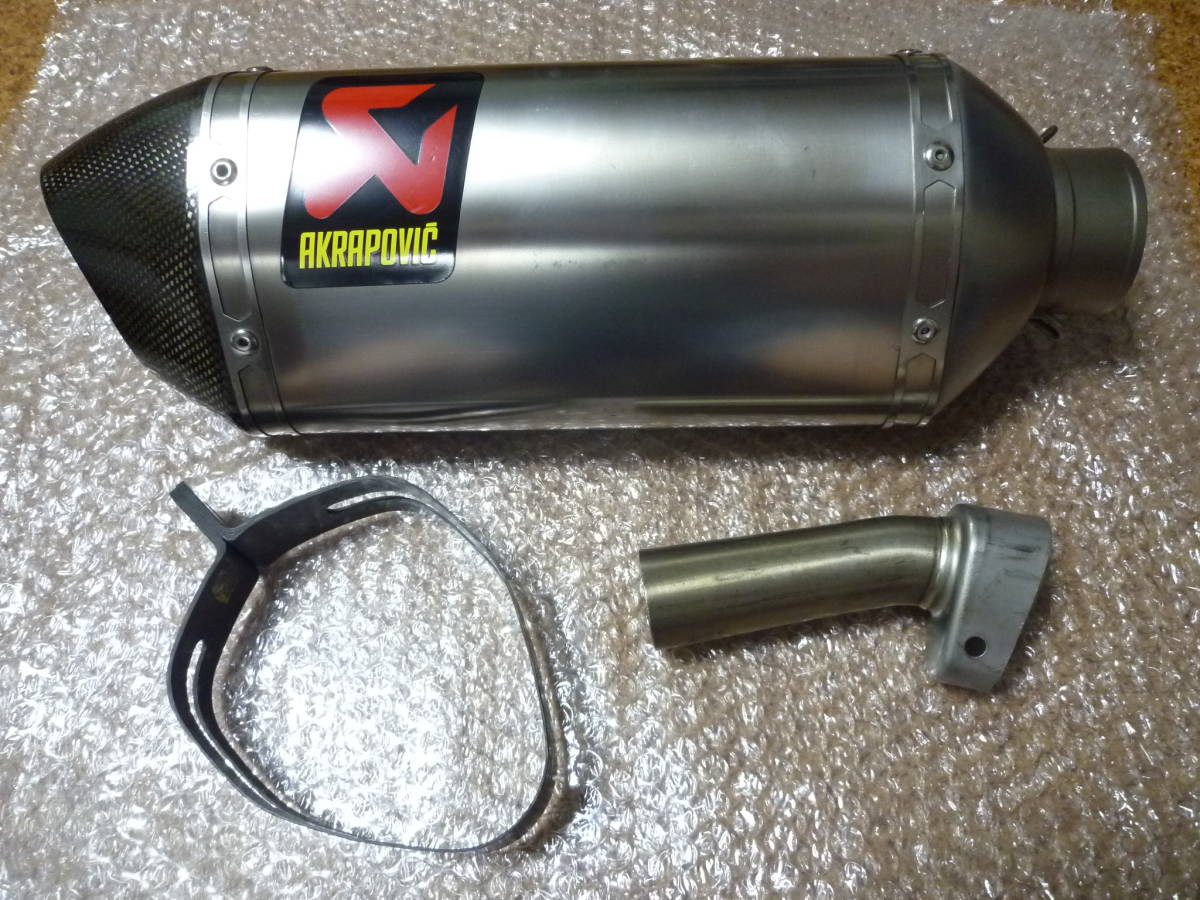 60.5Φ AKRAPOVIC アクラポヴィッチ 汎用 パーツ オートバイ