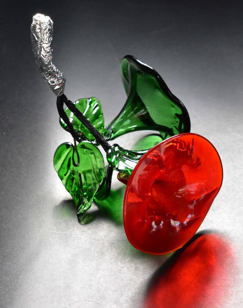 琉球ガラス 沖縄ガラス アサガオ 朝顔 あさがお ガラス ピッチャー 花瓶 手作り 伝統工芸 和風 売買されたオークション情報 Yahooの商品情報をアーカイブ公開 オークファン Aucfan Com