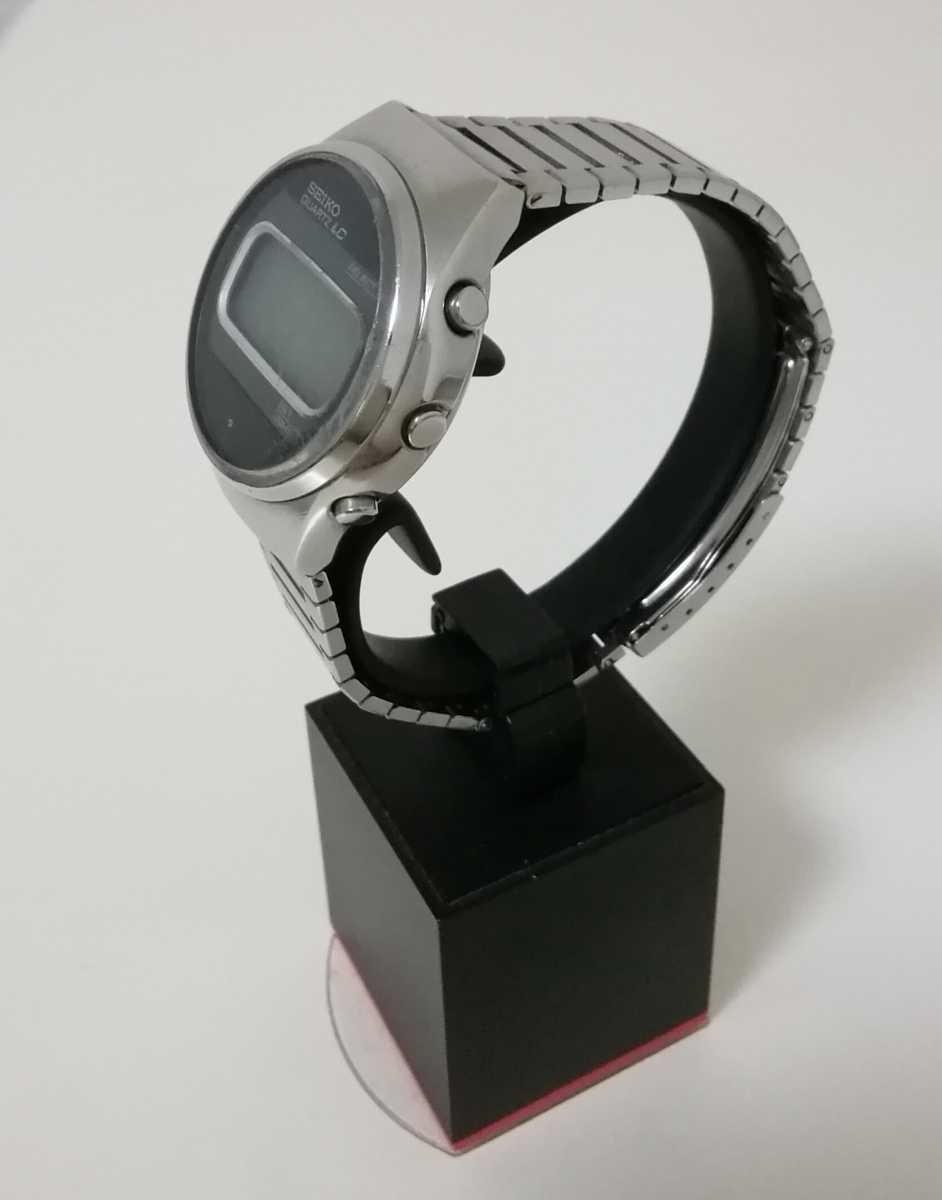 ジャンク SEIKO セイコー 腕時計 LC デジタル QUARTZ 稼働品 0614-5010 