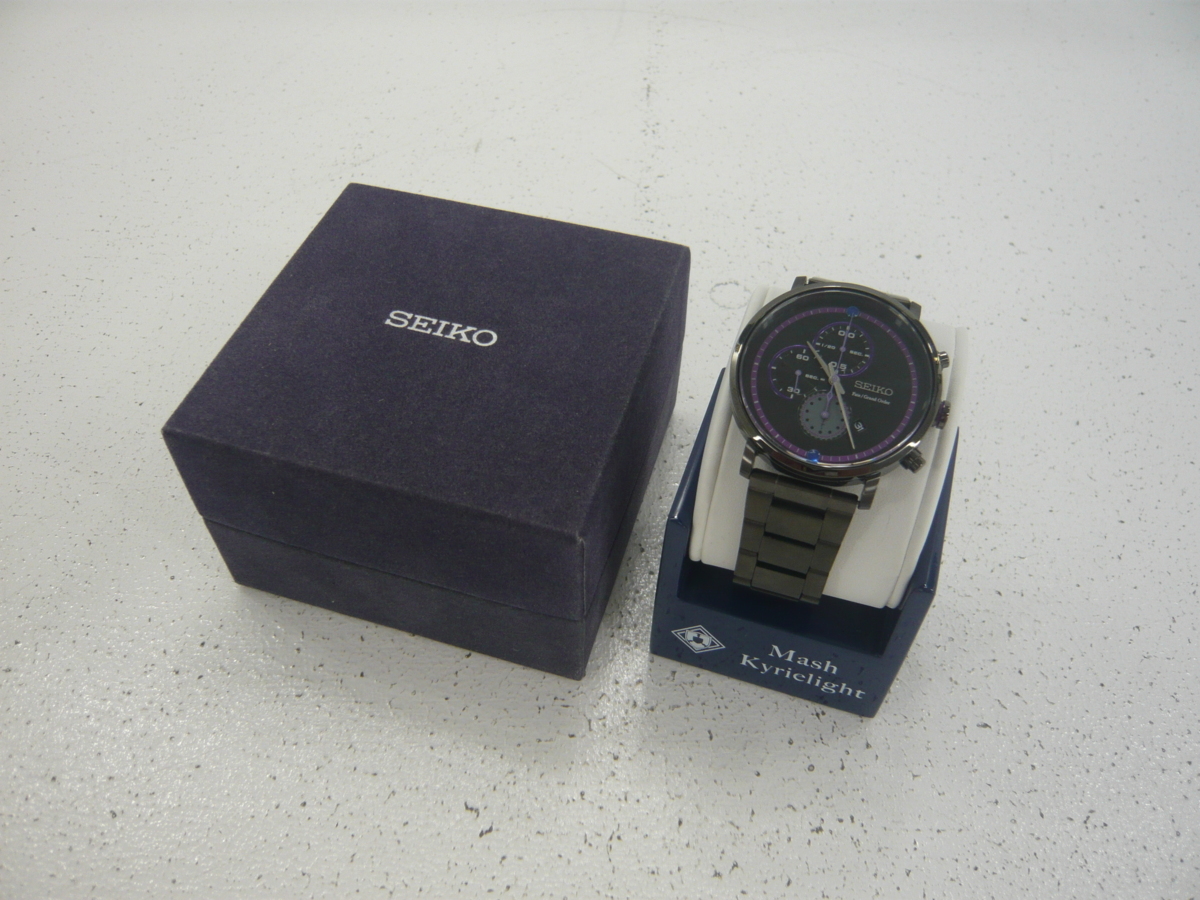 中古SEIKO セイコー マシュキリエライトモデル Seiko FGO オリジナル 