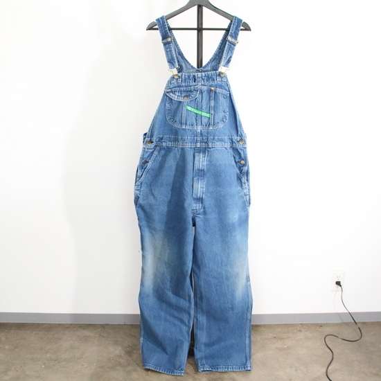 90sビンテージ KEY デニムオーバーオール W40 L32 【公式通販】