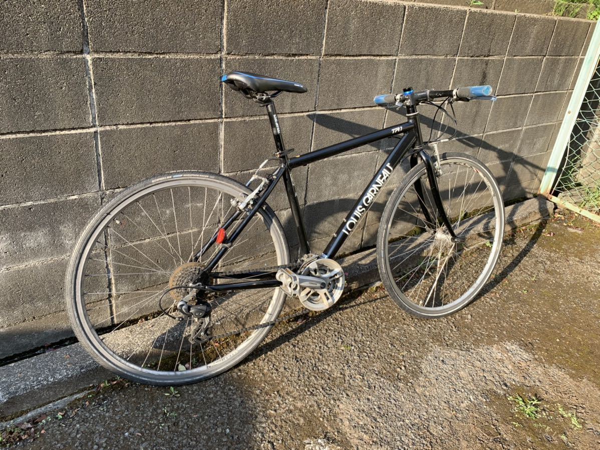 引き取り限定 LOUIS GARNEAU クロスバイク レッド LOUIS GARNEAU