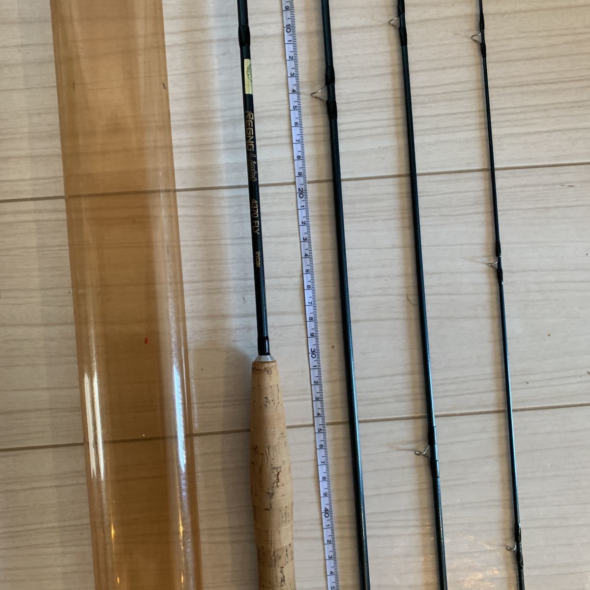 RYOBI リョービ REGNO Light 4370 FLY フライフィッシング ロッド 4ピース オリンピック パックロッド_3