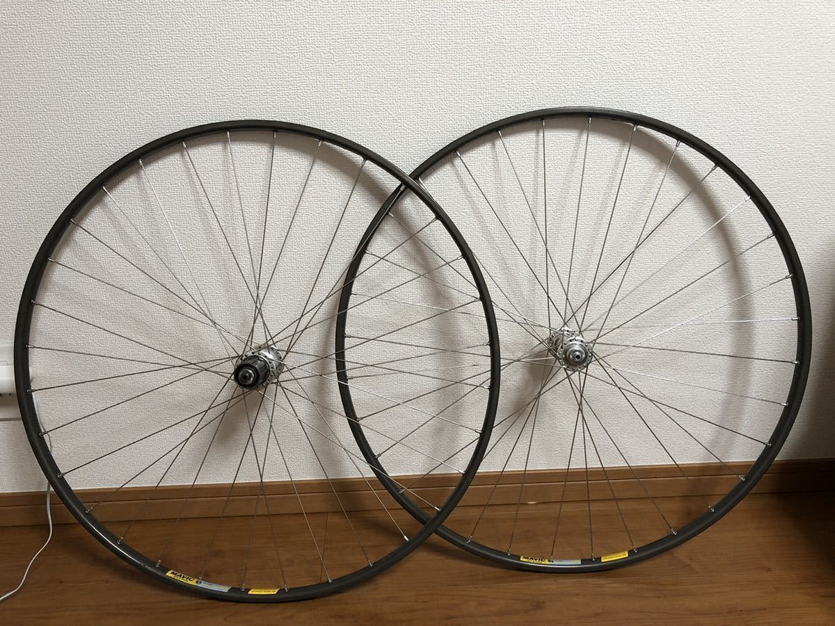  往年の決戦ホイール 前後1420g レアなMAVIC GEL280 + デュラエース 7700ハブ + バテッドスポーク(27インチ、700C)｜売買されたオークション情報、yahooの商品情報をアーカイブ公開 - オークファン ホイール（完組、手組）