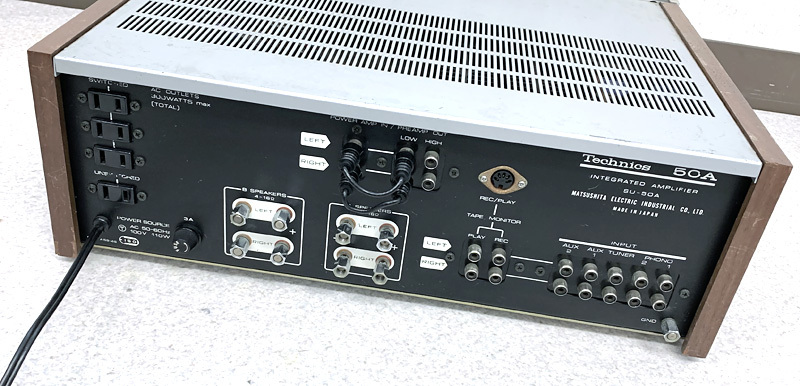 Technics SU-50A プリメインアンプ ジャンク｜アンプ