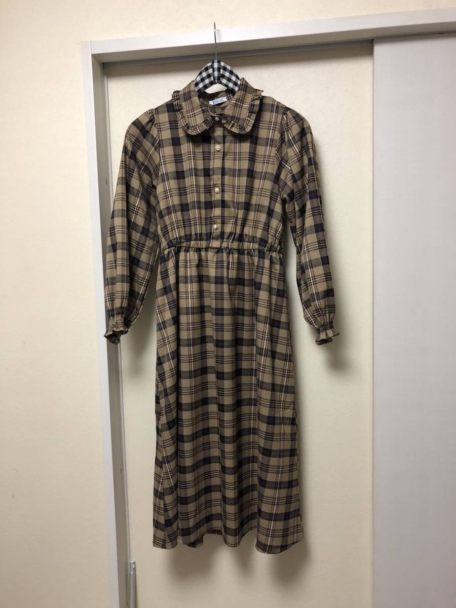 オリーブデオリーブ チェック柄ワンピース ワンピース 売買されたオークション情報 Yahooの商品情報をアーカイブ公開 オークファン Aucfan Com