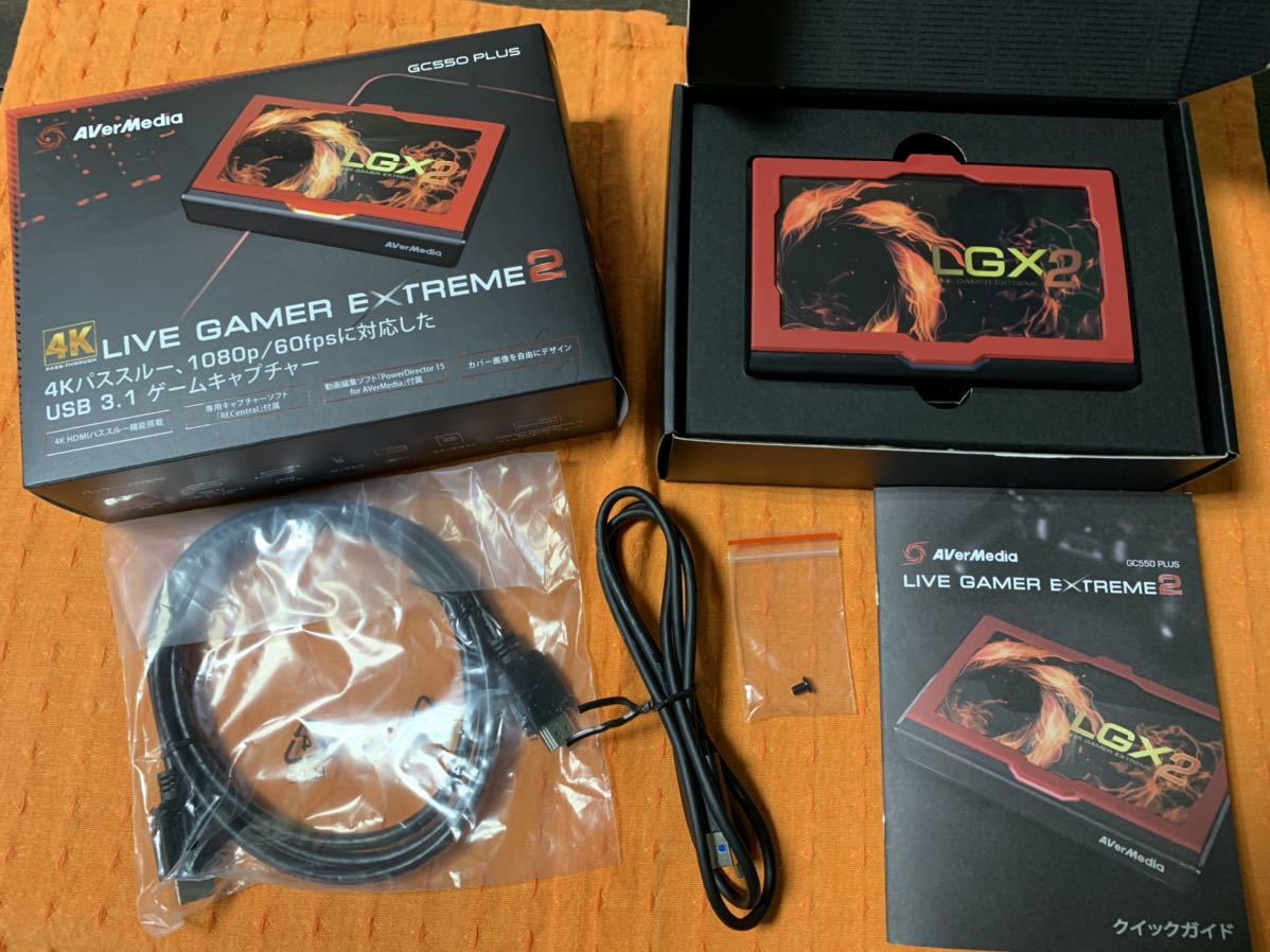 海外 購入 AVerMedia ゲームキャプチャー GC550PLUS LIVE GAMER