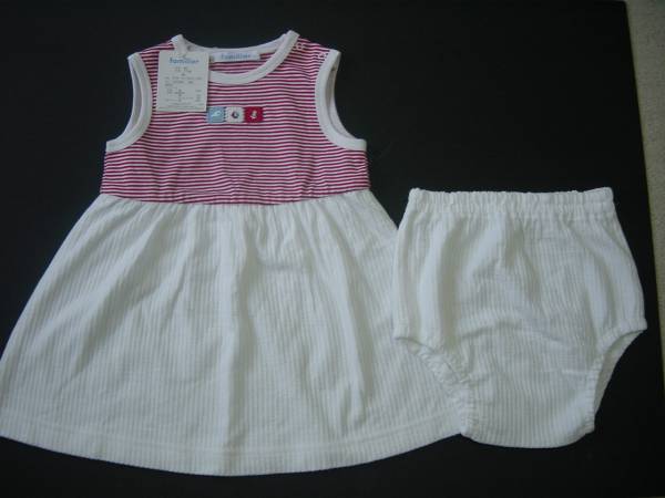 ファミリア 赤ボーダー80cmワンピース ブルマ付き ベビー用 売買されたオークション情報 Yahooの商品情報をアーカイブ公開 オークファン Aucfan Com
