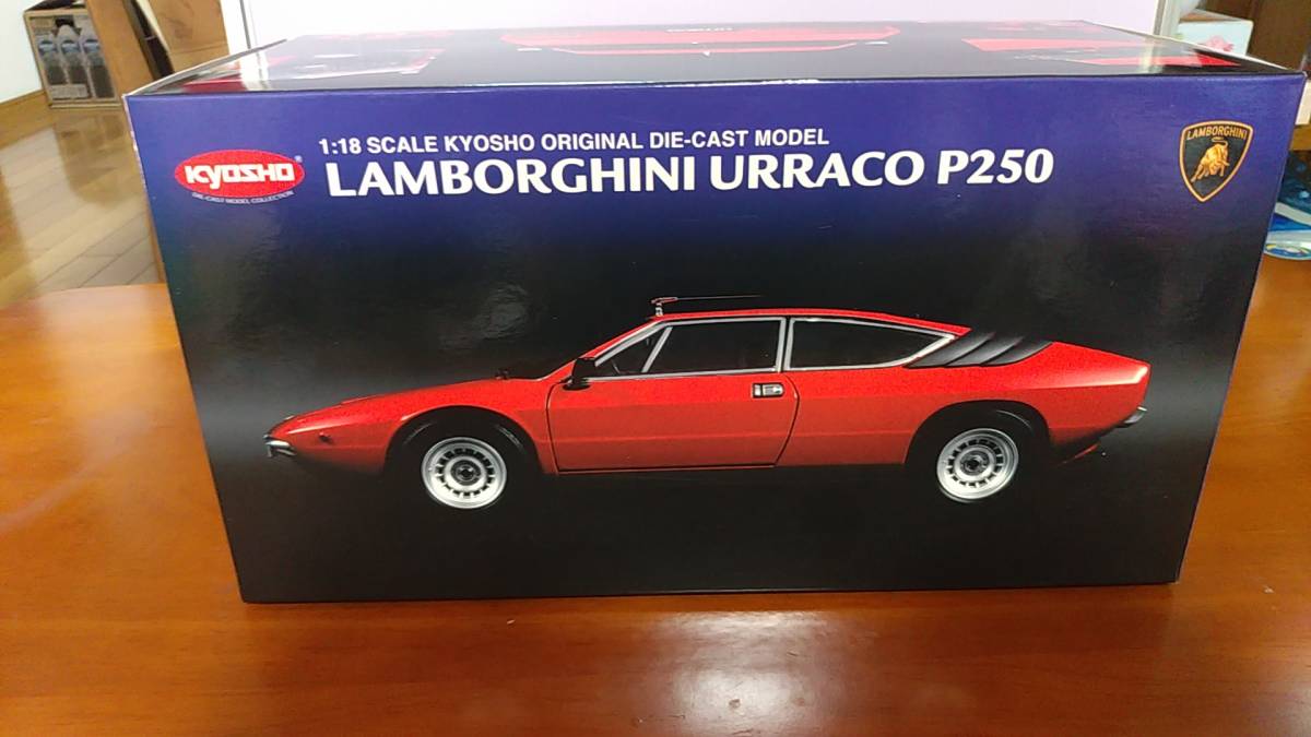 限定SALE，定番 京商 ランボルギーニ ウラッコ 1/18 ミニカー レッド