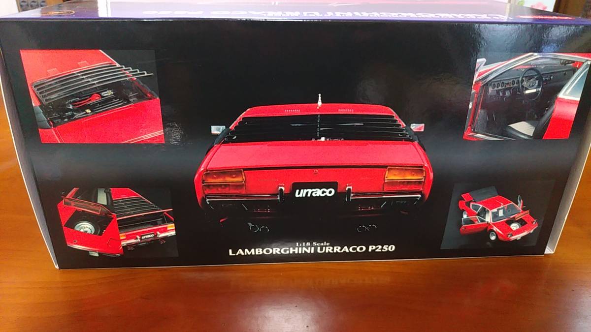 限定SALE，定番 京商 ランボルギーニ ウラッコ 1/18 ミニカー レッド