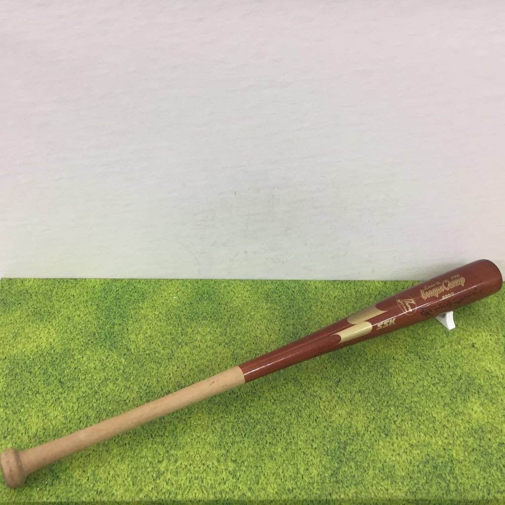 人気定番，人気 B-623 中村剛也選手 サイン入 SSK エスエスケイ League Champ リーグチャンプ 硬式 85cm バット 西武ライオンズ 支給品 野球 中古