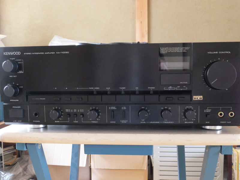 公式サイトでは KENWOOD プリメインアンプ KA-1100SD ケンウッド