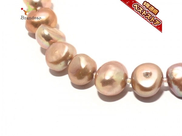 ヴァンドーム青山 VENDOME ネックレス - パール×金属素材 ピンク 