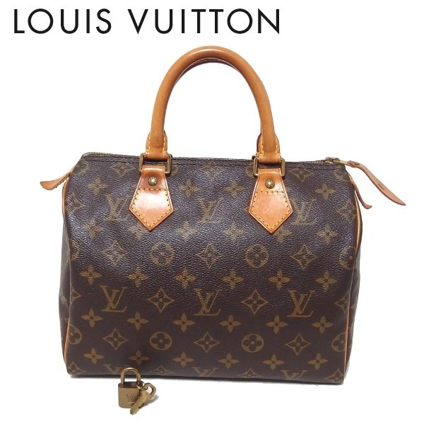 スピーディ25 モノグラム ルイヴィトン LOUIS VUITTON ハンドバッグ
